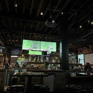 Inside main bar