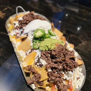 nachos, food