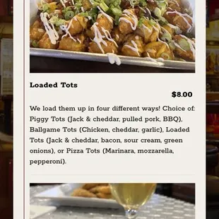 Rookies Happy Hour Menu