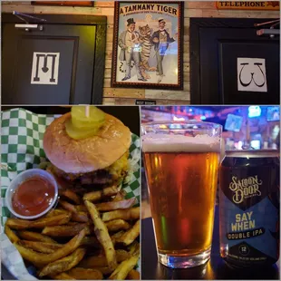 Cheap drinks! Killer service! Great food! Anatomically correct bathrooms! My kinda place!