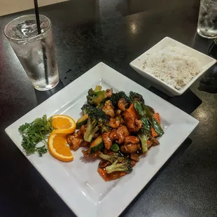 &quot;Rainbow&quot; chicken with vegetables, around 15$