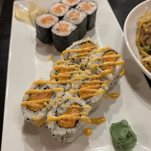 Salmon and Spicy Salmon