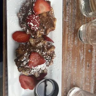 Brunch Chicken and waffles- entree portion (v small)