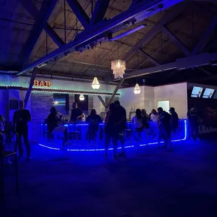 bar area