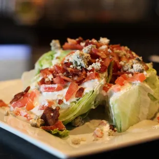 The Wedge Salad is delicious!