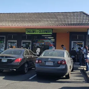 The line at 10:30am on a Saturday