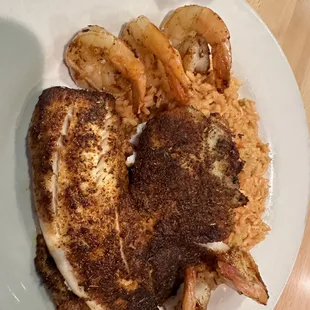Grilled Blacking tilapia