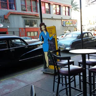 Classic Cars always parked outside
