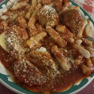 Ravioli and gnocchi