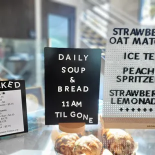 Food menu. 6/24/2023