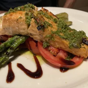 Clinton 's Drunken Salmon Sandwich