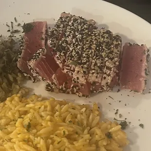 orange kraft flavors risotto and flavorless tuna