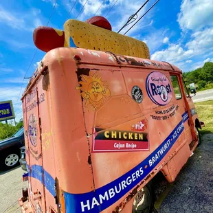 Vintage Ford Hot Dog Truck