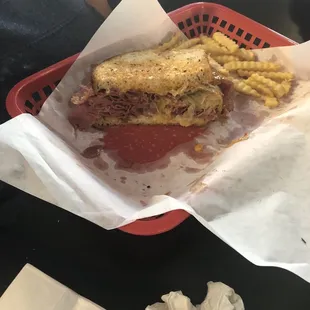 Reuben 19. Ruben Combo Meal