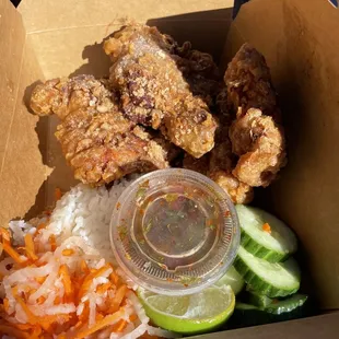 8.3.23- Roost &amp; Roast-  3 pc Hat Yai Chicken &amp; Rice