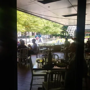 Sitting by the window