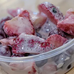 Strawberry &amp; Grape Salad