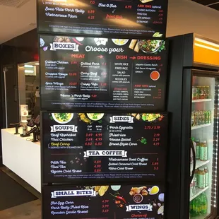 Current Menu Board