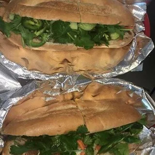 Smoked Salmon Banh Mi