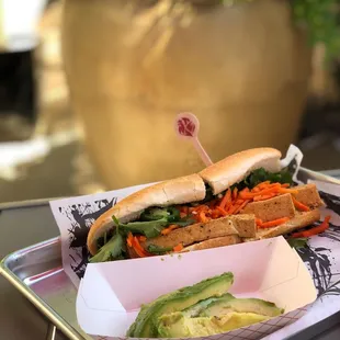 Crispy Tofu Banh Mi