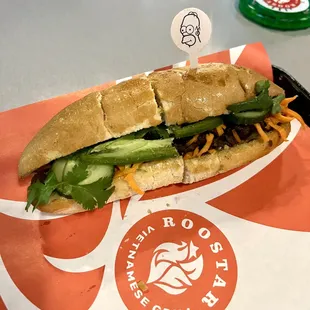 Chopped Ribeye Banh Mi