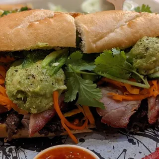 Sous Vide Pork Belly Banh Mi