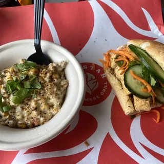 Coconut Creamed Corn Bowl