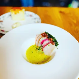 Scallop crudo