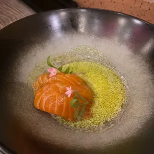 Salmon Crudo