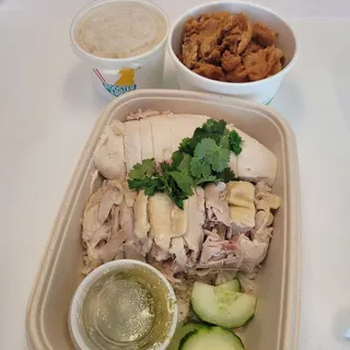 Add ginger scallion sauce