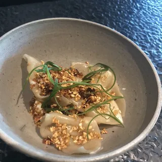 Not Pork Dumplings Plate