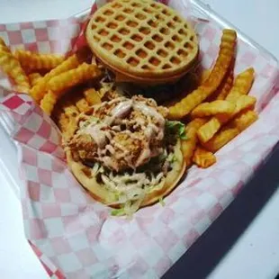 R2G Sliders drizzled with R2G Sacue