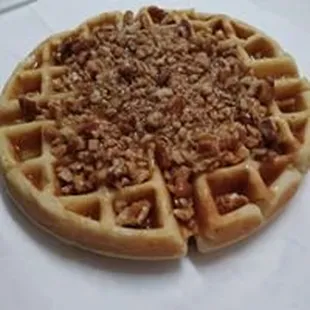 waffles, food