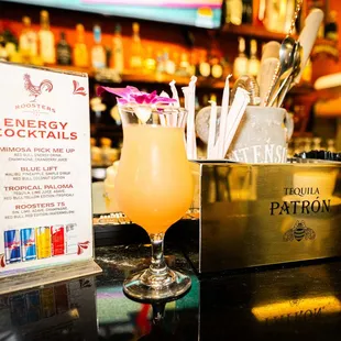 Come try our different cocktails!!