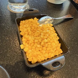 Pan fried corn