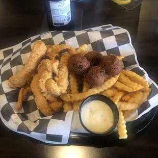 Catfish was last Friday&apos;s special. It was fantastic. Do it again