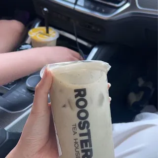 Strawberry Matcha Milk Tea 24oz