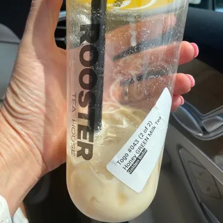 Honey Green Milk Tea