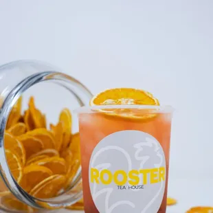 Sour berry green tea