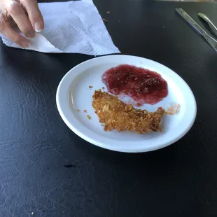 One of the coconut shrimp.