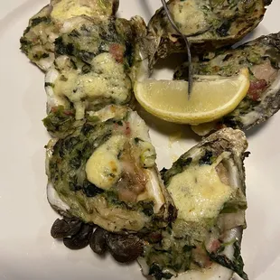 Oysters Rockefeller