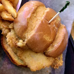 Rg 's Fried Fish Sandwich