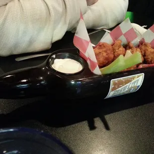 Boneless buffalo wings