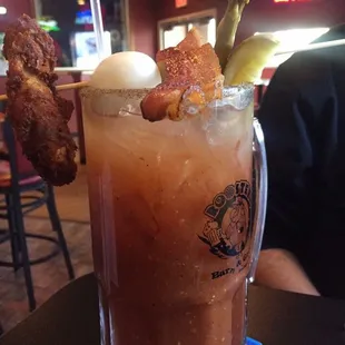 Jumbo Bloody Mary. 34 ounces.