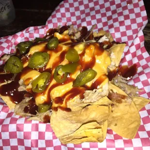 DANK bbq nachos
