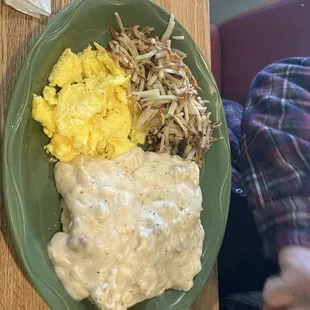 BISCUITS AND GRAVY PLUS