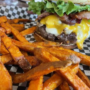 Don and sweet potato fries