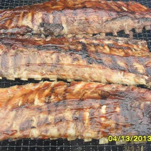 All you can eat baby back ribs, on the first saturday of each month.