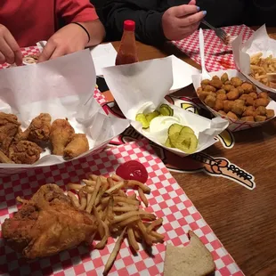 Yummy chicken and Okra.