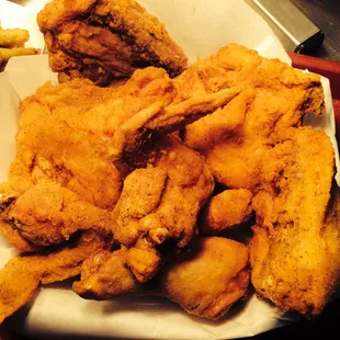 Best fried chicken In The county and that does include Eischens! If you try ours you won't waste the drive to Okarche!